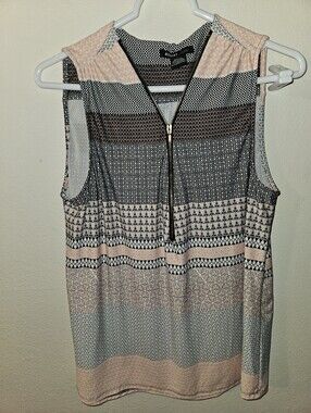 Robert Louis Womans Sleeveless Blouse Size Large